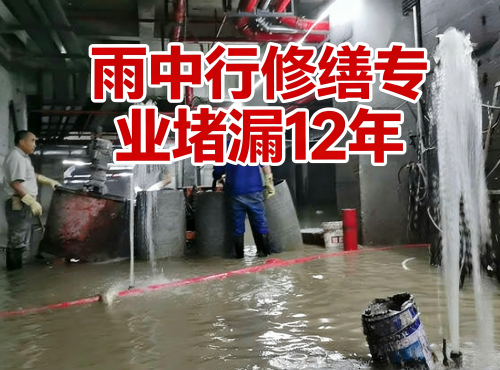 九龙坡地下室防水堵漏案例